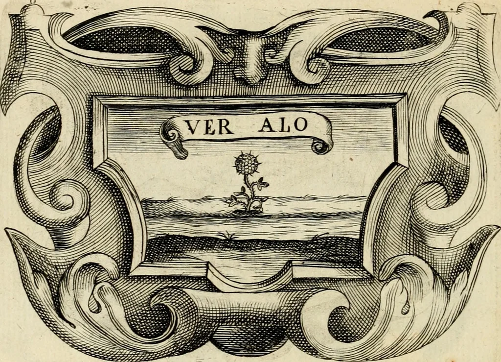 An illustration from De symbolis heroicis libri IX, 1634, leaf 459
