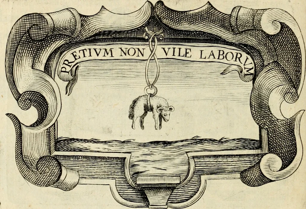 An illustration from De symbolis heroicis libri IX, 1634, leaf 483