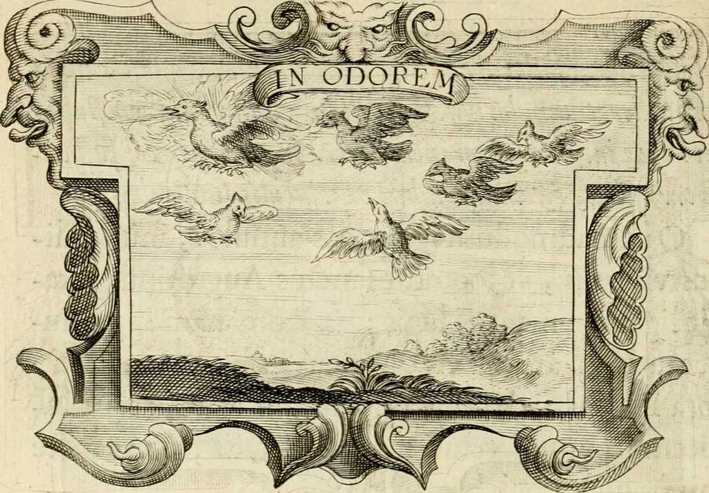 An illustration from De symbolis heroicis libri IX, 1634, leaf 487