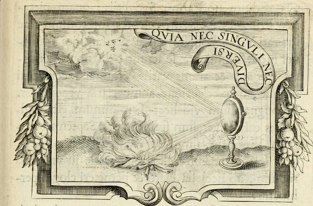 An illustration from De symbolis heroicis libri IX, 1634, leaf 488