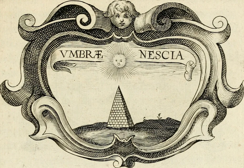 An illustration from De symbolis heroicis libri IX, 1634, leaf 496