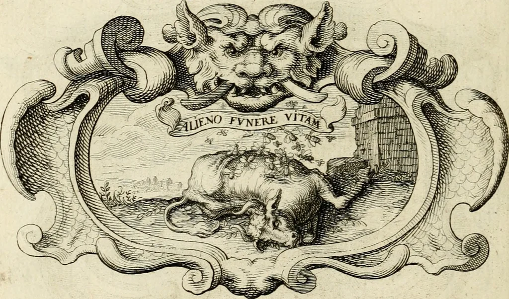 An illustration from De symbolis heroicis libri IX, 1634, leaf 503