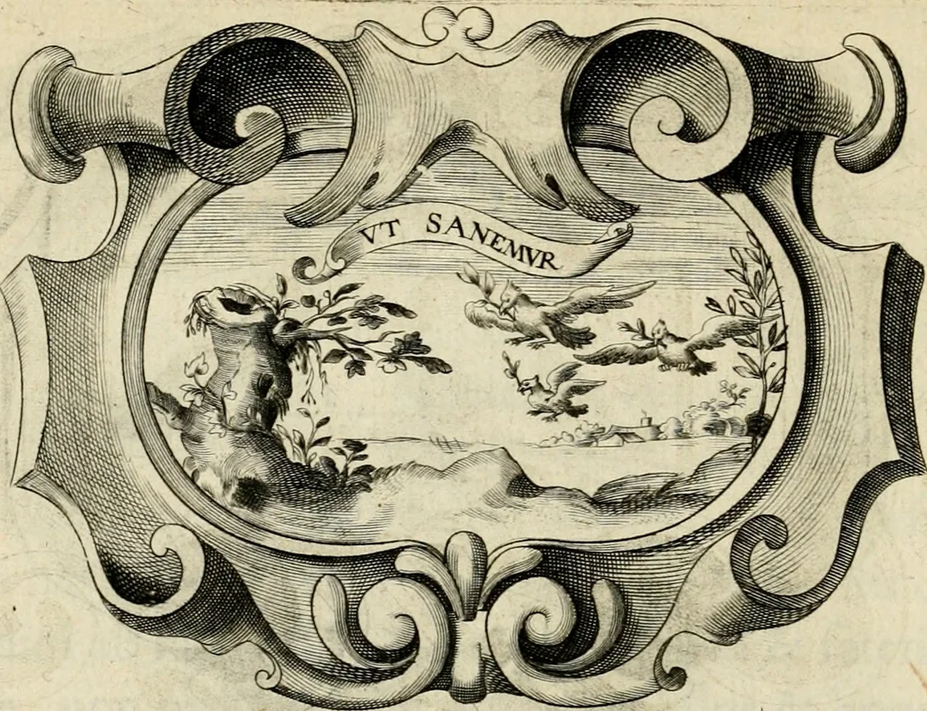 An illustration from De symbolis heroicis libri IX, 1634, leaf 511