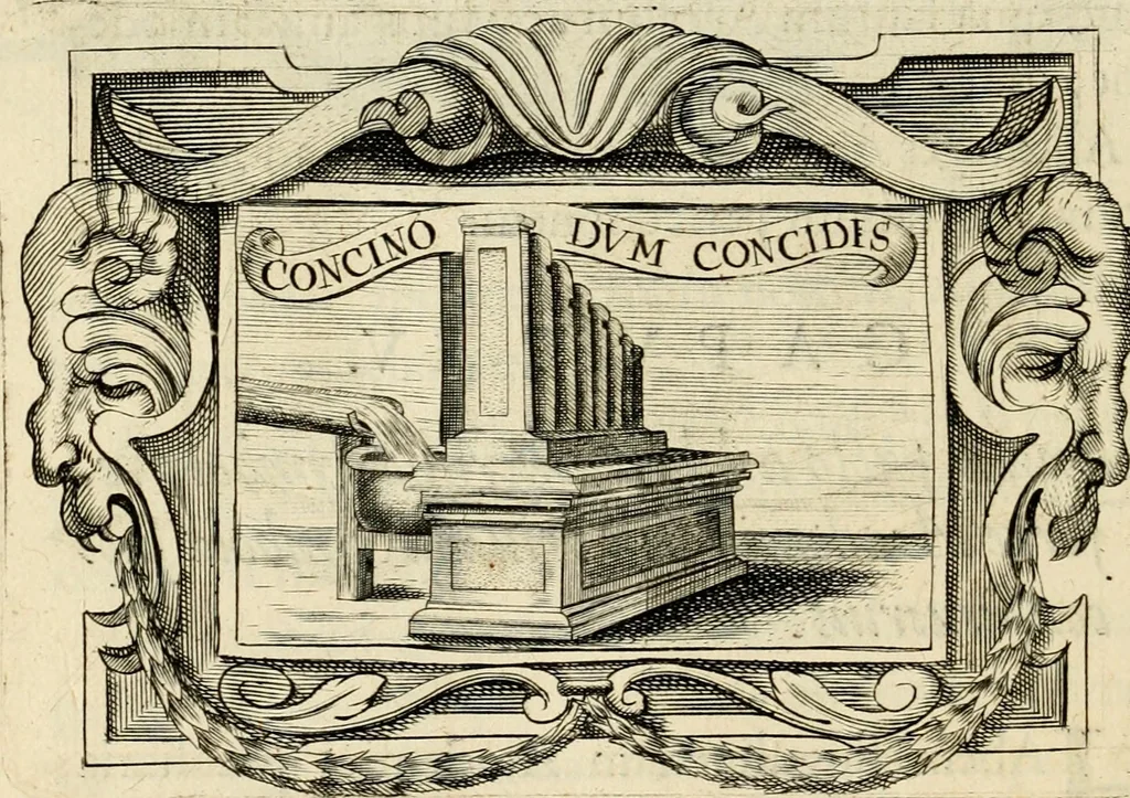An illustration from De symbolis heroicis libri IX, 1634, leaf 515