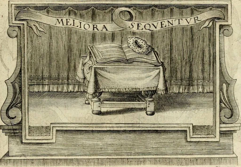 An illustration from De symbolis heroicis libri IX, 1634, leaf 520