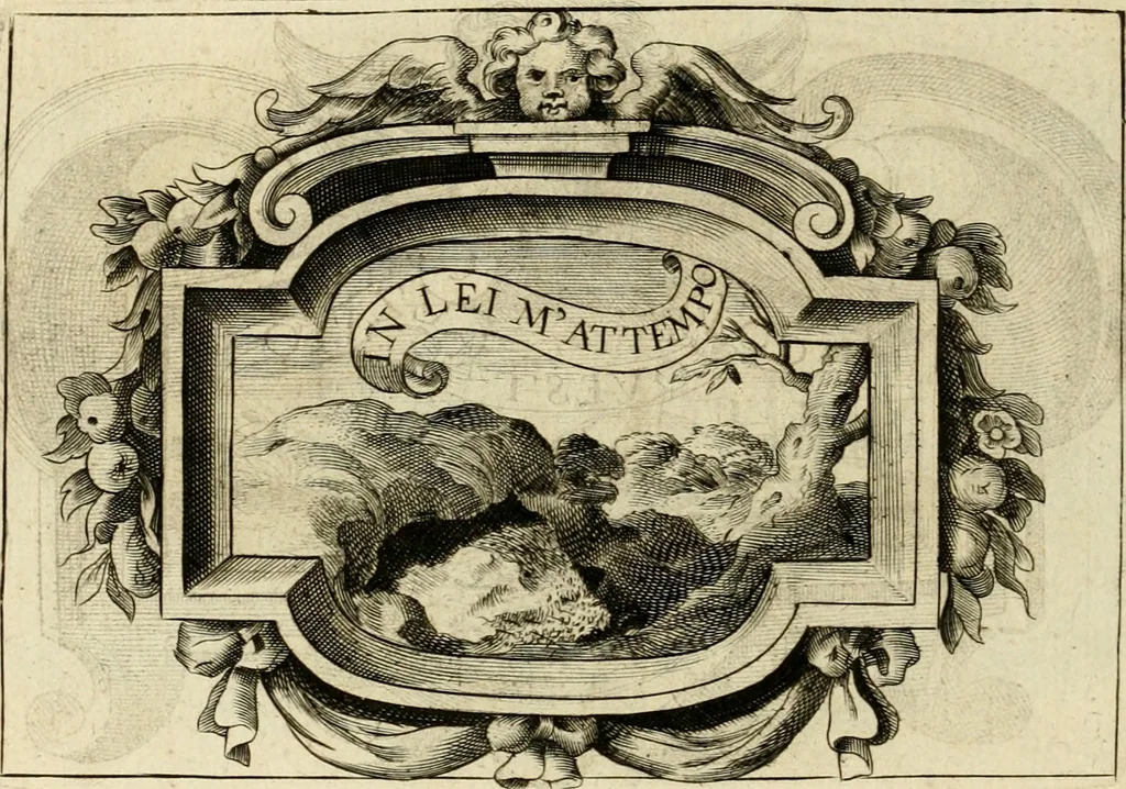 An illustration from De symbolis heroicis libri IX, 1634, leaf 523