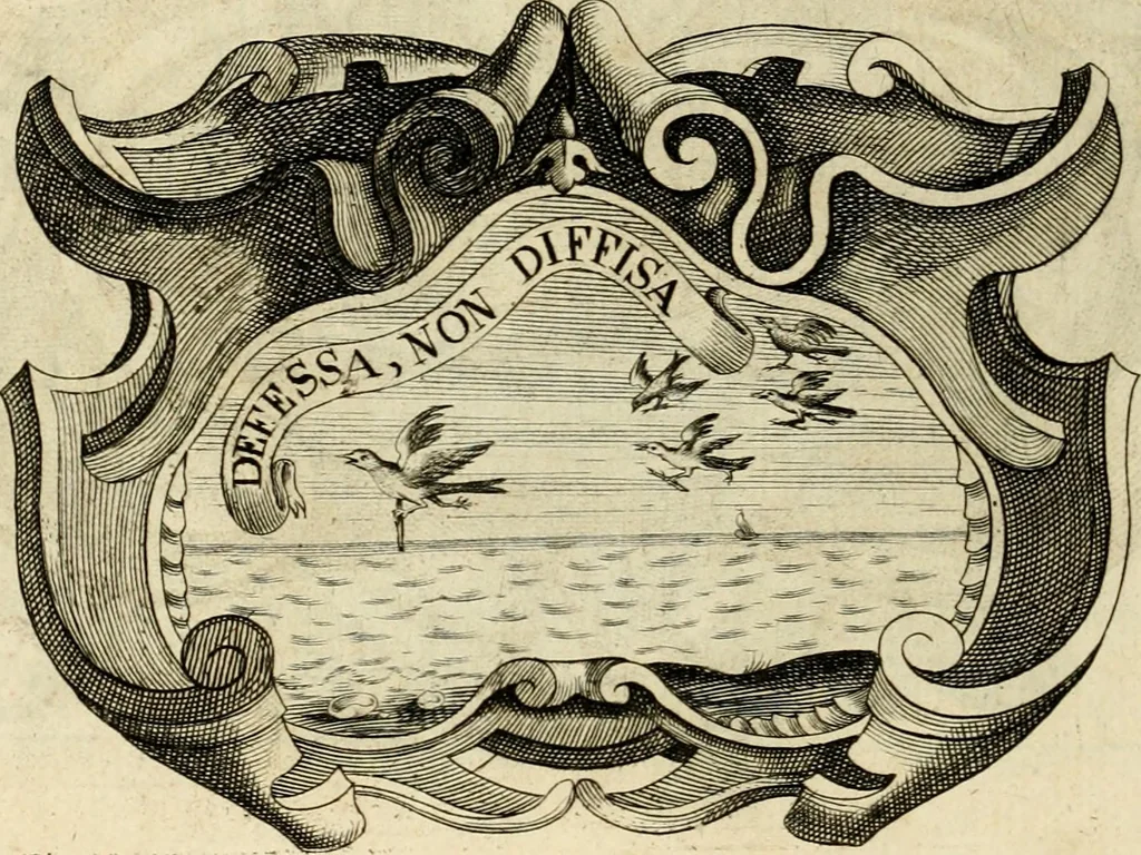 An illustration from De symbolis heroicis libri IX, 1634, leaf 525