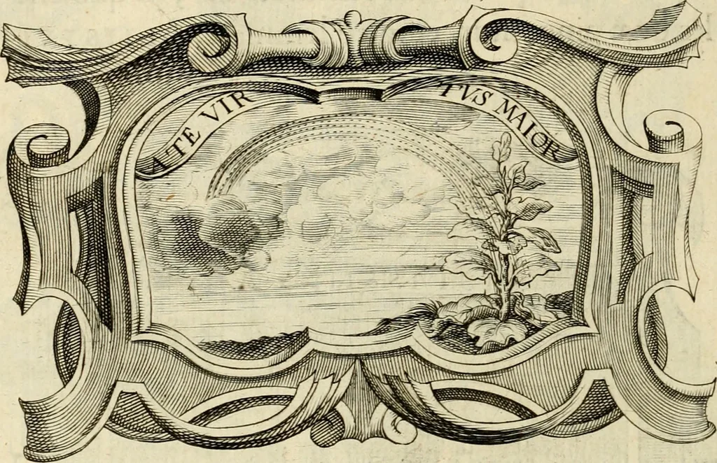 An illustration from De symbolis heroicis libri IX, 1634, leaf 533