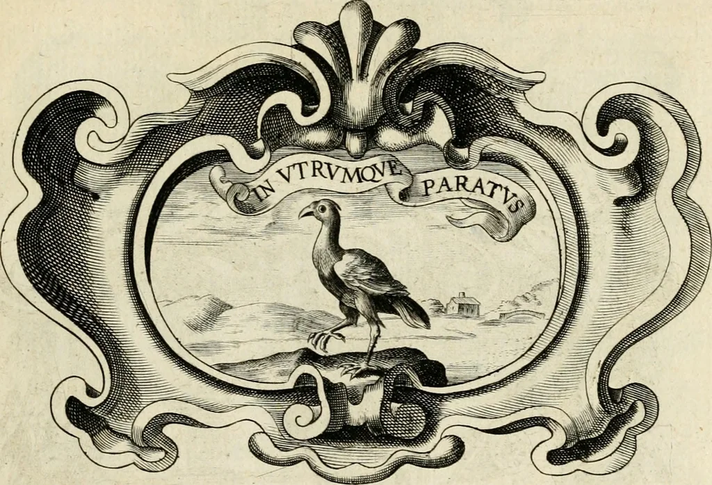An illustration from De symbolis heroicis libri IX, 1634, leaf 546