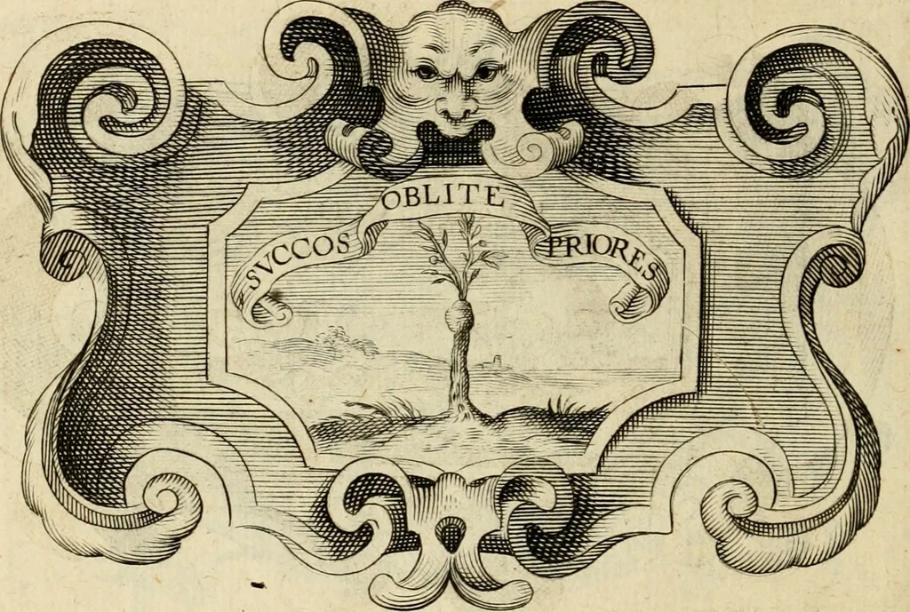 An illustration from De symbolis heroicis libri IX, 1634, leaf 553