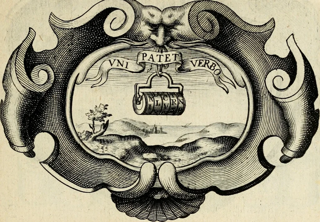 An illustration from De symbolis heroicis libri IX, 1634, leaf 88