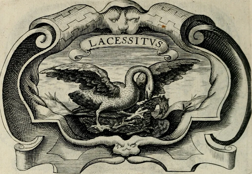 An illustration from De symbolis heroicis, libri IX, 1634, leaf 101