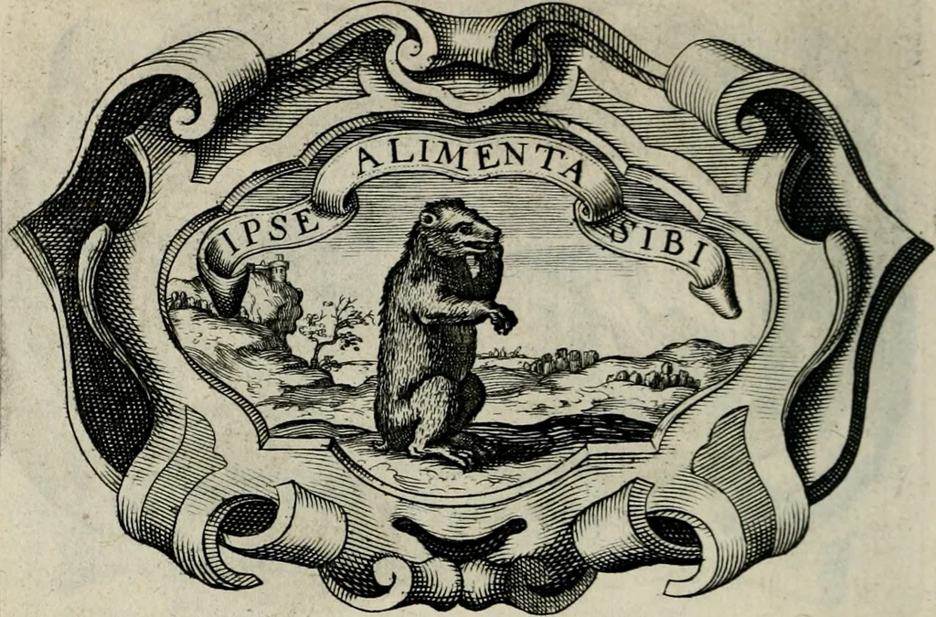 An illustration from De symbolis heroicis, libri IX, 1634, leaf 103