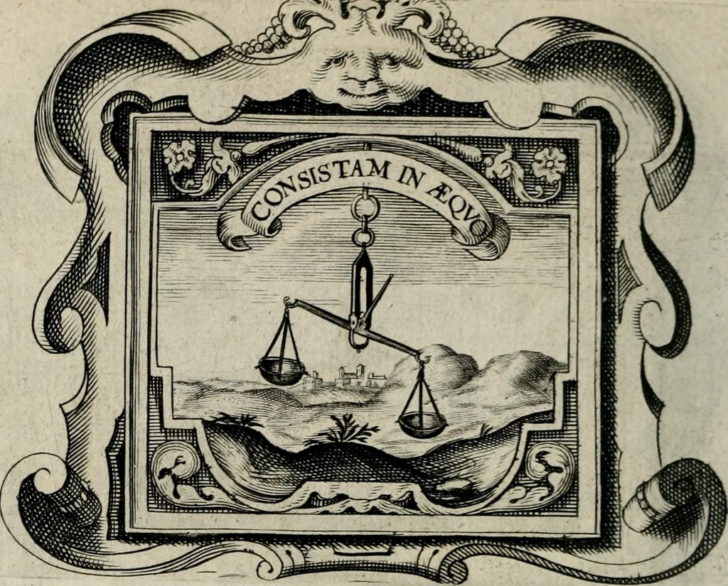 An illustration from De symbolis heroicis, libri IX, 1634, leaf 107