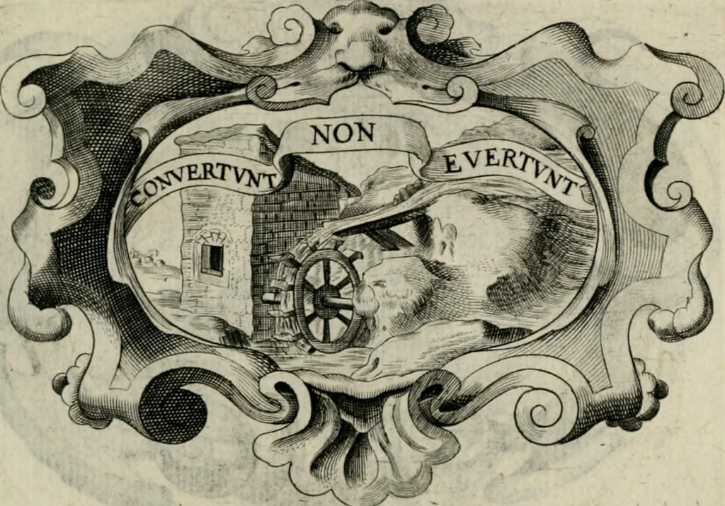 An illustration from De symbolis heroicis, libri IX, 1634, leaf 110