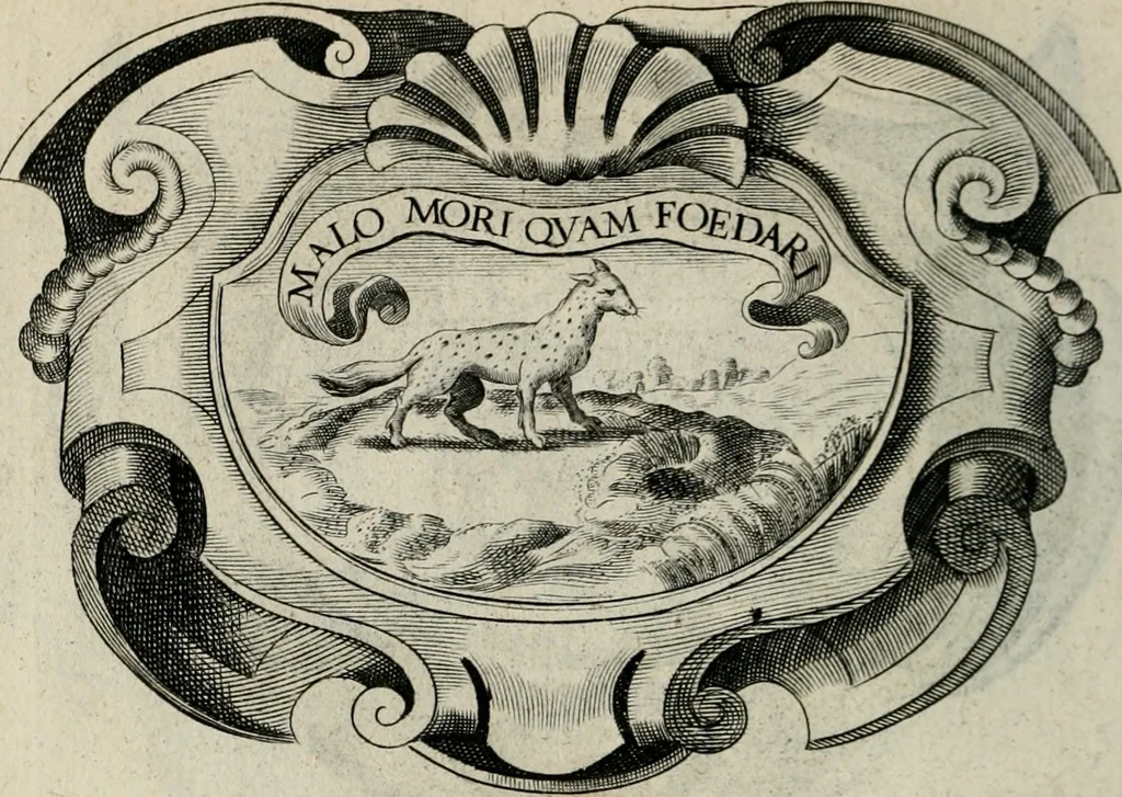 An illustration from De symbolis heroicis, libri IX, 1634, leaf 115