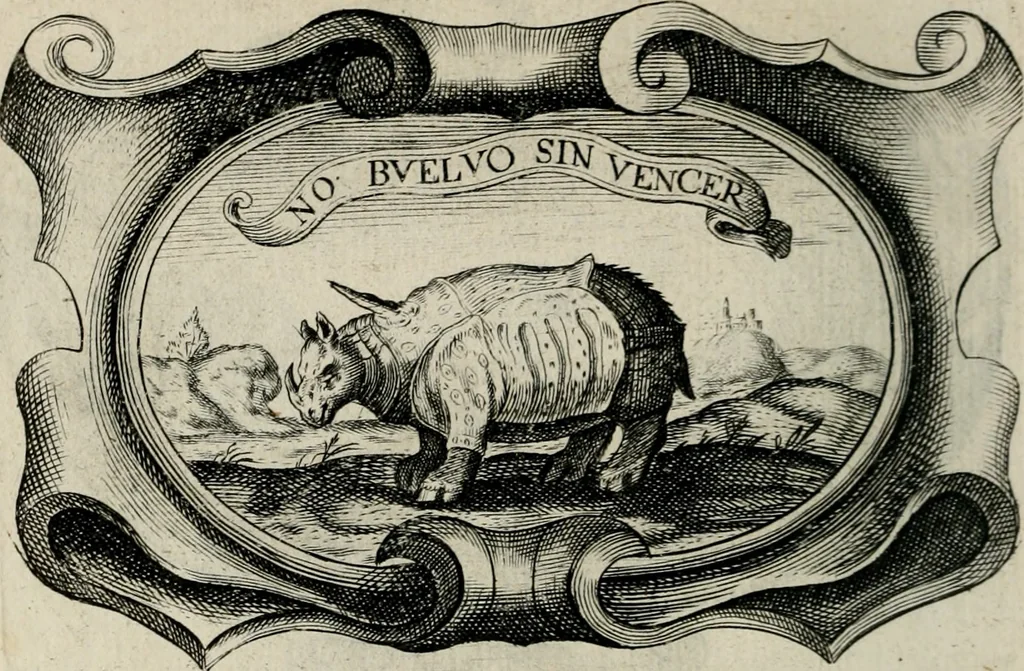 An illustration from De symbolis heroicis, libri IX, 1634, leaf 121