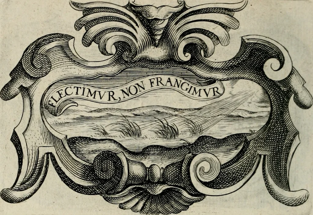 An illustration from De symbolis heroicis, libri IX, 1634, leaf 125