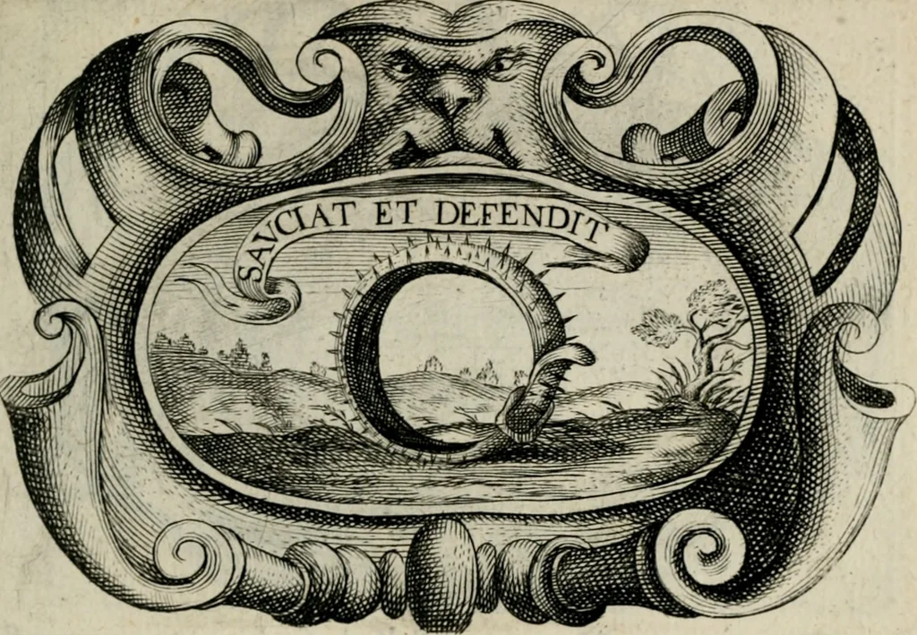 An illustration from De symbolis heroicis, libri IX, 1634, leaf 126