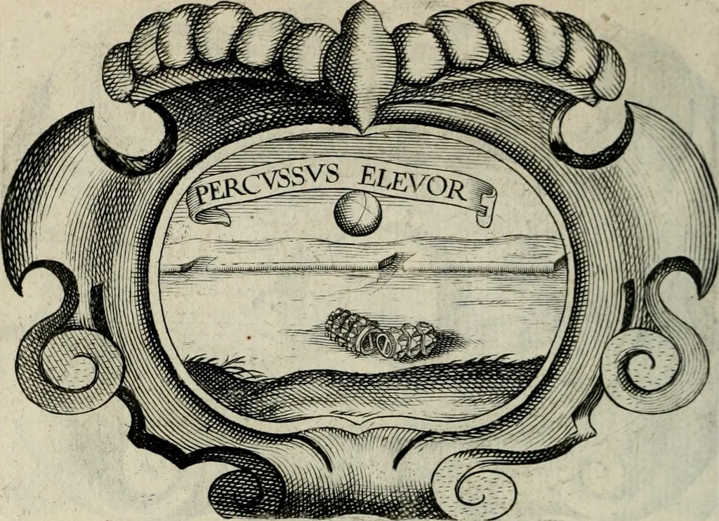 An illustration from De symbolis heroicis, libri IX, 1634, leaf 127
