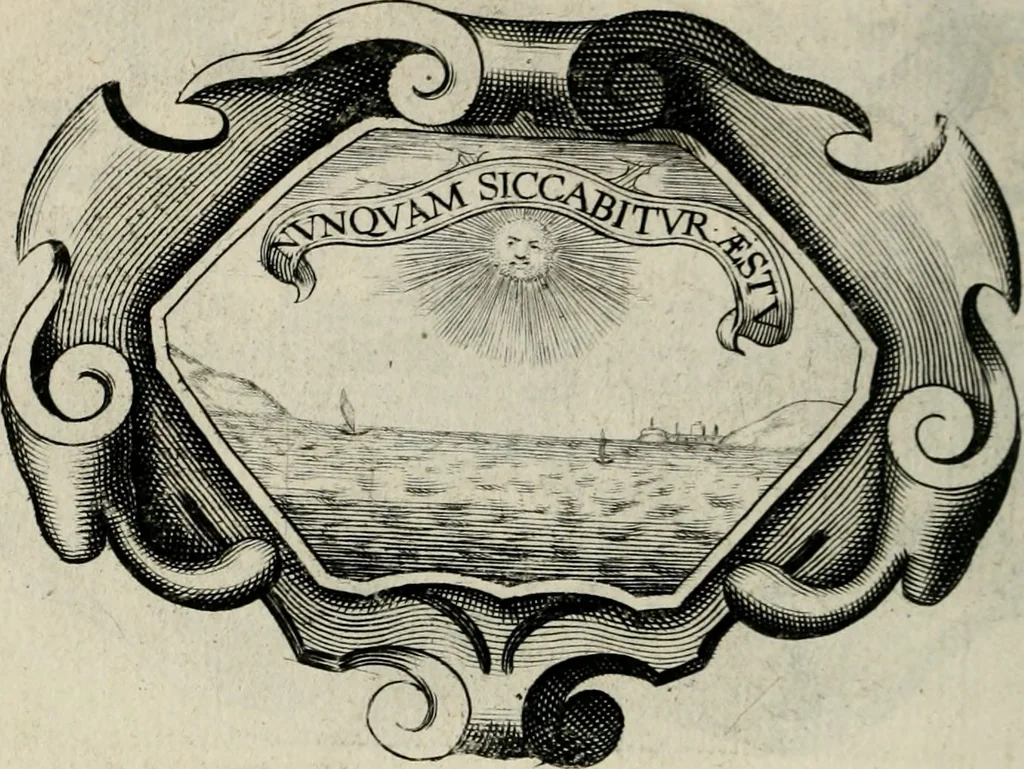 An illustration from De symbolis heroicis, libri IX, 1634, leaf 129