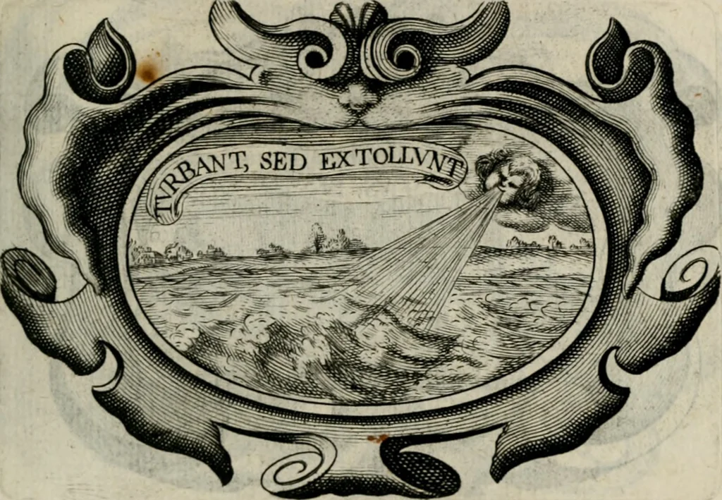 An illustration from De symbolis heroicis, libri IX, 1634, leaf 144