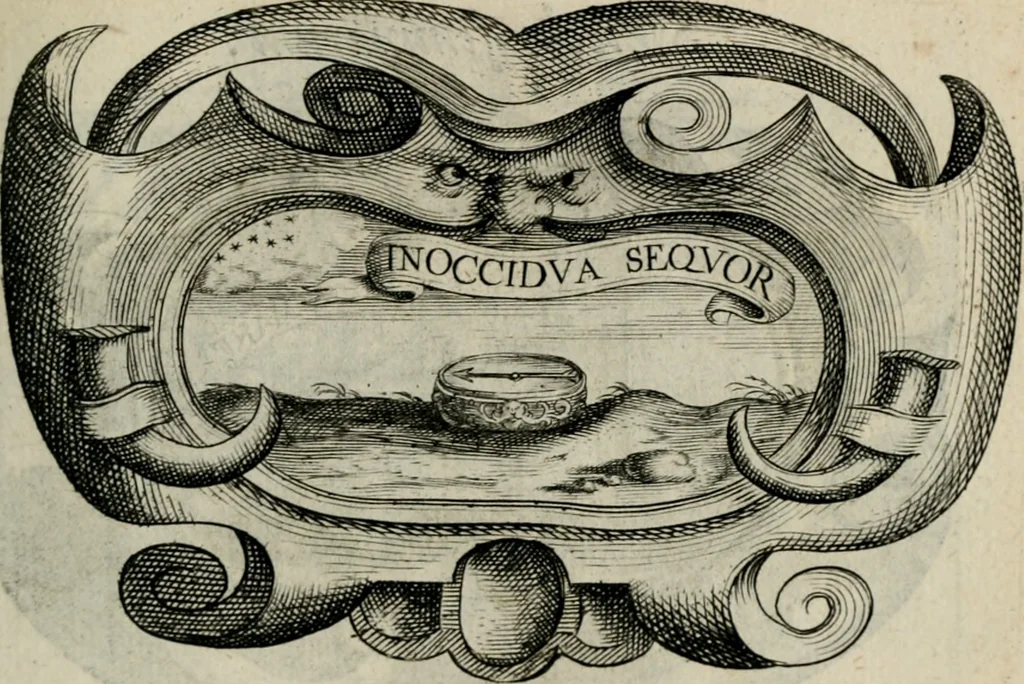 An illustration from De symbolis heroicis, libri IX, 1634, leaf 146