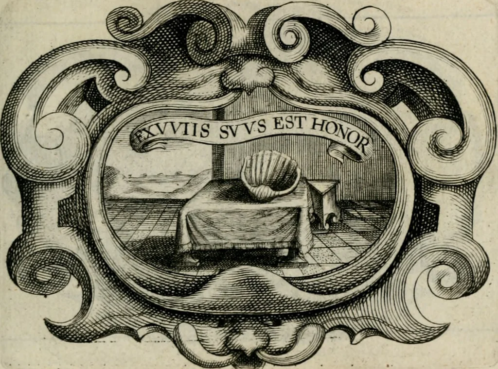 An illustration from De symbolis heroicis, libri IX, 1634, leaf 148