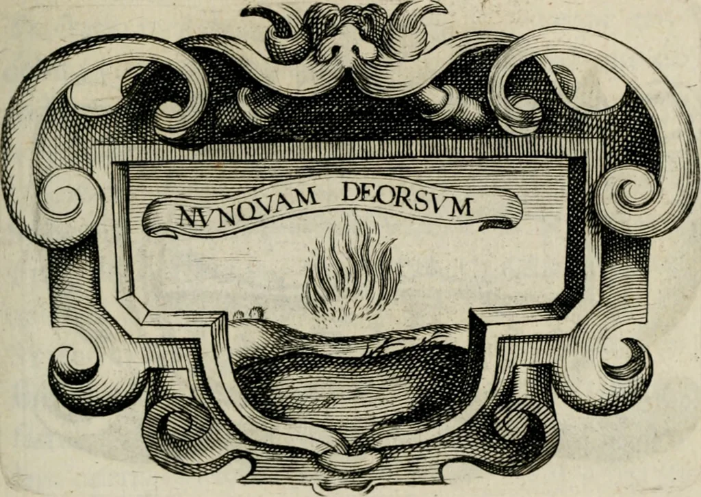An illustration from De symbolis heroicis, libri IX, 1634, leaf 152