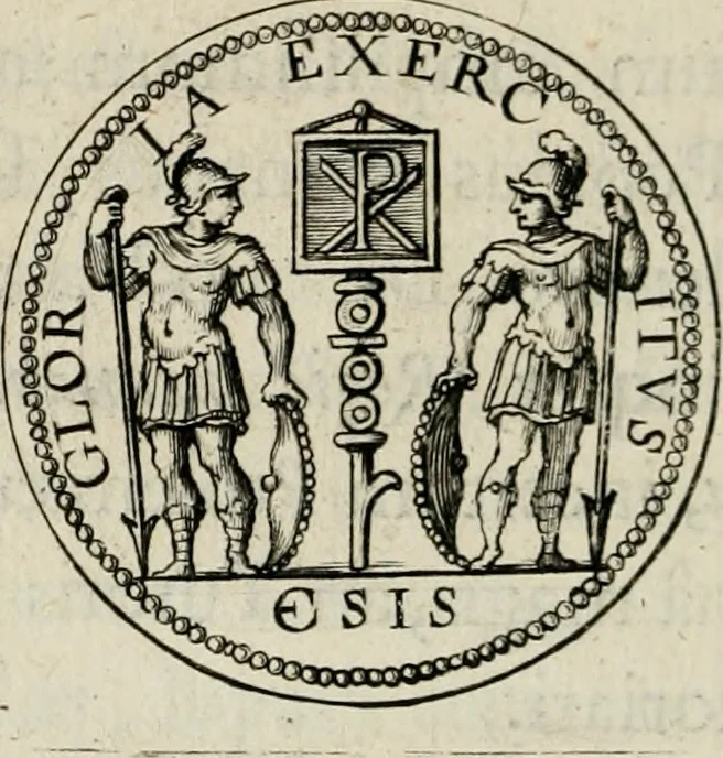 An illustration from De symbolis heroicis, libri IX, 1634, leaf 163