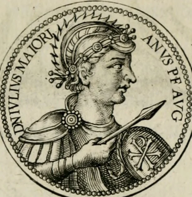 An illustration from De symbolis heroicis, libri IX, 1634, leaf 164