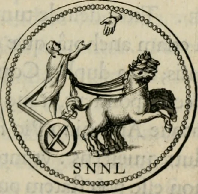 An illustration from De symbolis heroicis, libri IX, 1634, leaf 166