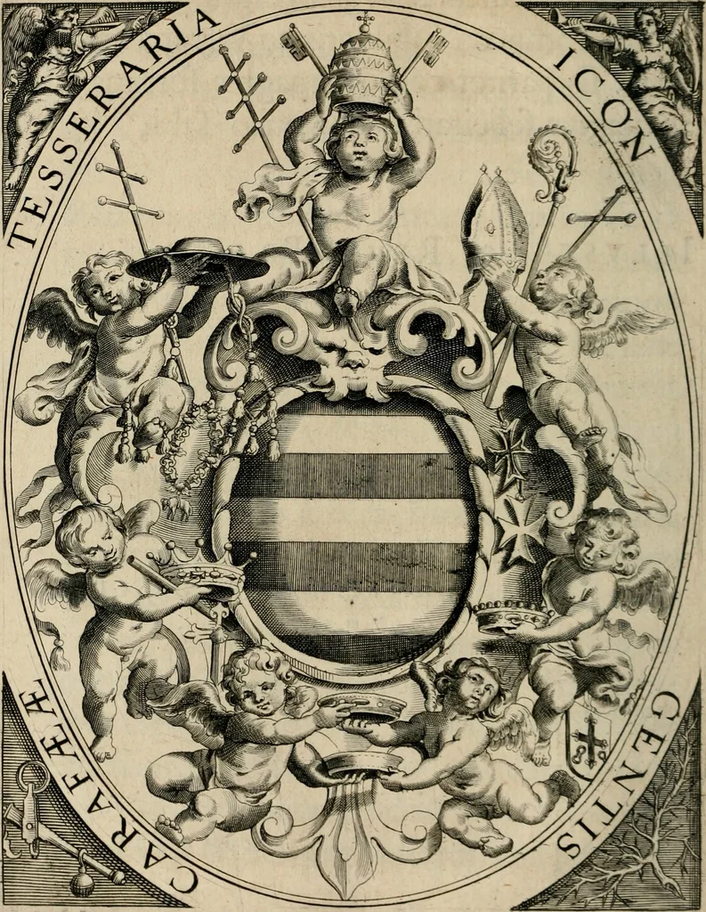 An illustration from De symbolis heroicis, libri IX, 1634, leaf 21