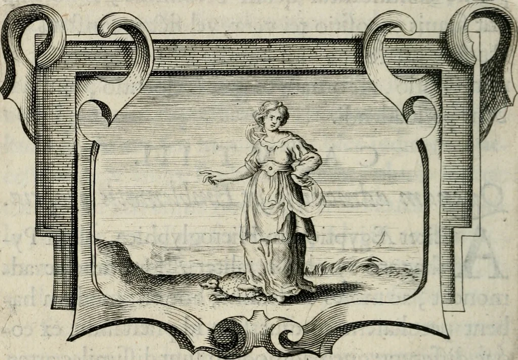 An illustration from De symbolis heroicis, libri IX, 1634, leaf 247