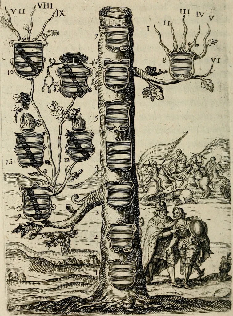 An illustration from De symbolis heroicis, libri IX, 1634, leaf 27