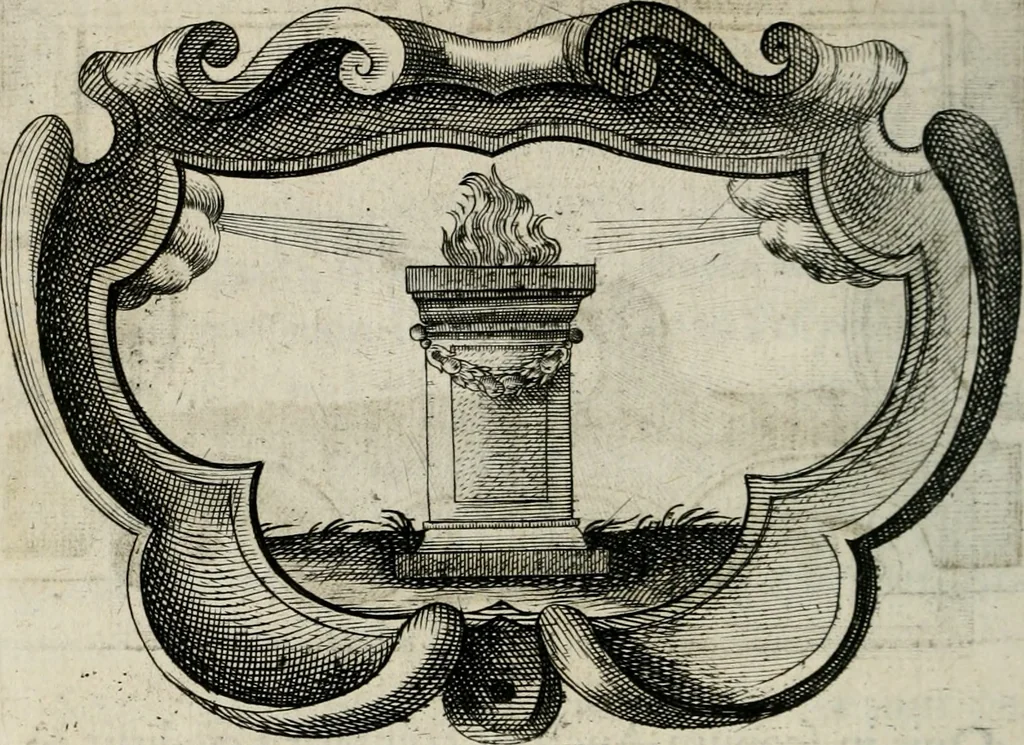 An illustration from De symbolis heroicis, libri IX, 1634, leaf 273