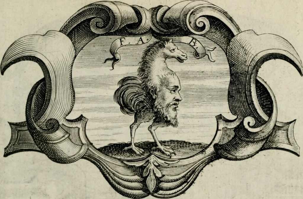 An illustration from De symbolis heroicis, libri IX, 1634, leaf 288