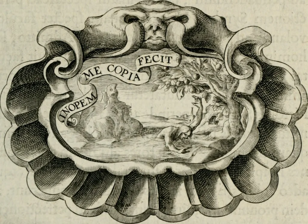 An illustration from De symbolis heroicis, libri IX, 1634, leaf 298