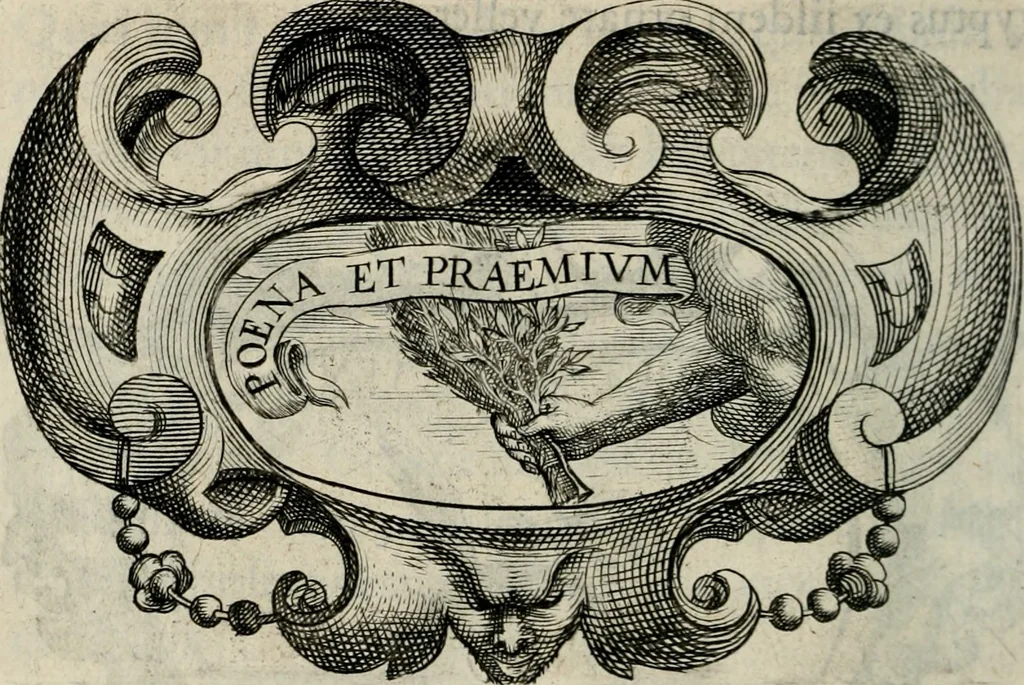 An illustration from De symbolis heroicis, libri IX, 1634, leaf 305