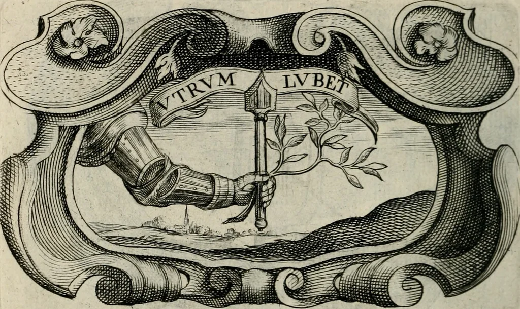An illustration from De symbolis heroicis, libri IX, 1634, leaf 307