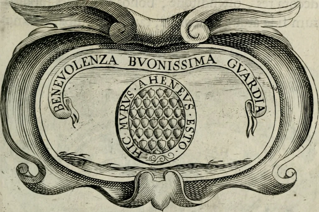 An illustration from De symbolis heroicis, libri IX, 1634, leaf 310