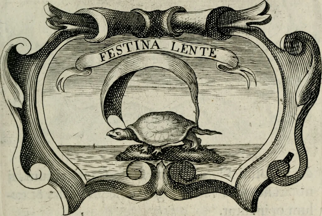 An illustration from De symbolis heroicis, libri IX, 1634, leaf 312
