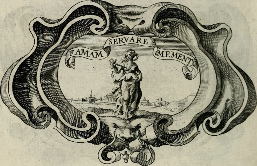 An illustration from De symbolis heroicis, libri IX, 1634, leaf 319