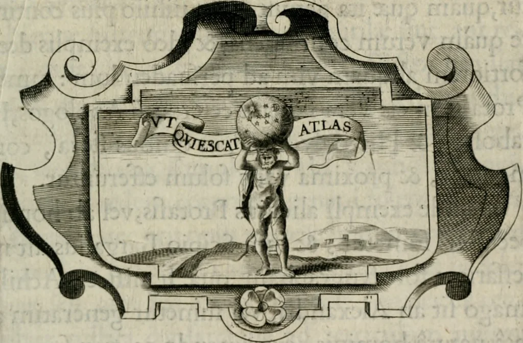 An illustration from De symbolis heroicis, libri IX, 1634, leaf 324