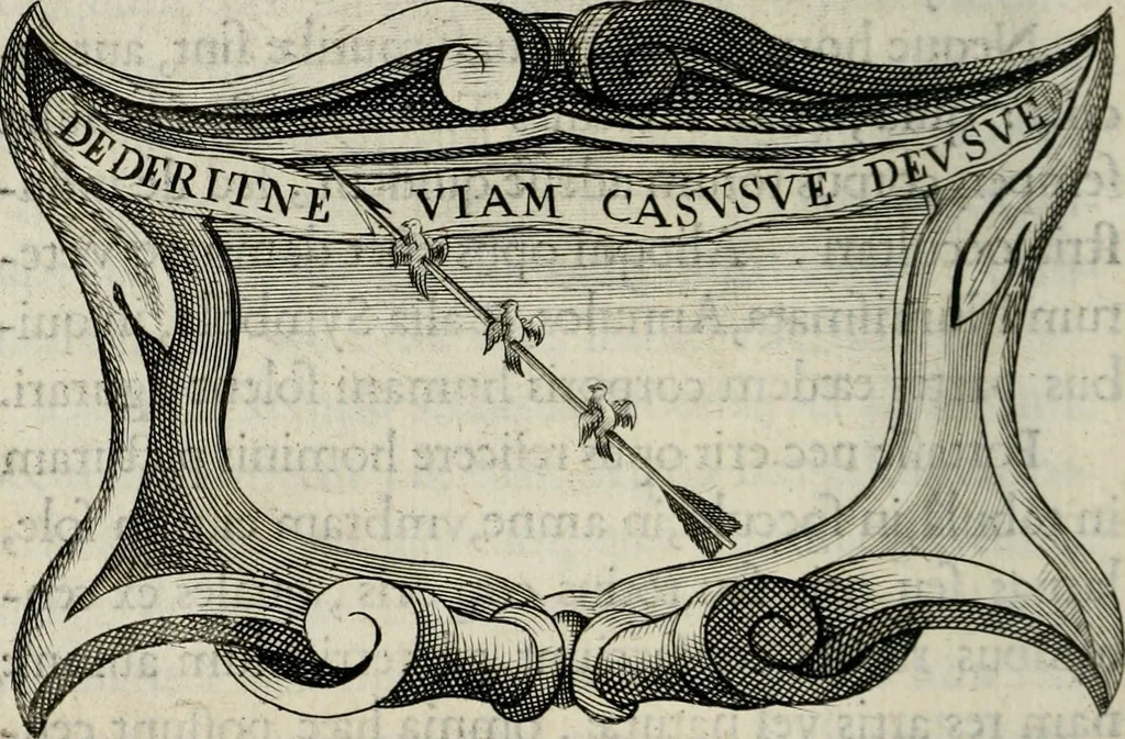 An illustration from De symbolis heroicis, libri IX, 1634, leaf 327