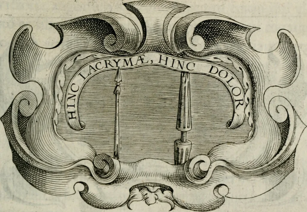 An illustration from De symbolis heroicis, libri IX, 1634, leaf 328