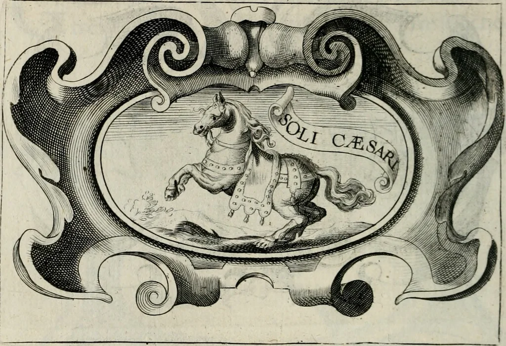 An illustration from De symbolis heroicis, libri IX, 1634, leaf 329