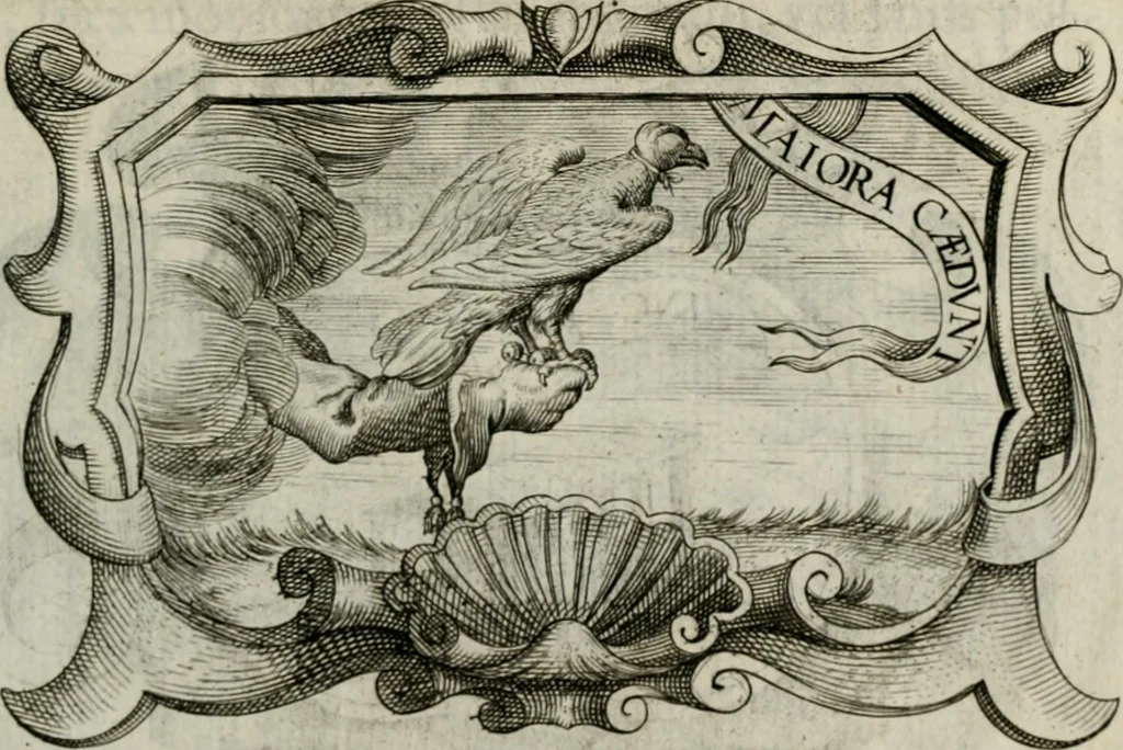 An illustration from De symbolis heroicis, libri IX, 1634, leaf 332