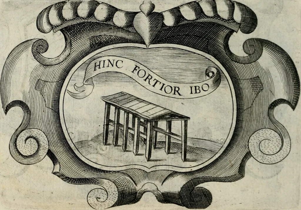 An illustration from De symbolis heroicis, libri IX, 1634, leaf 333