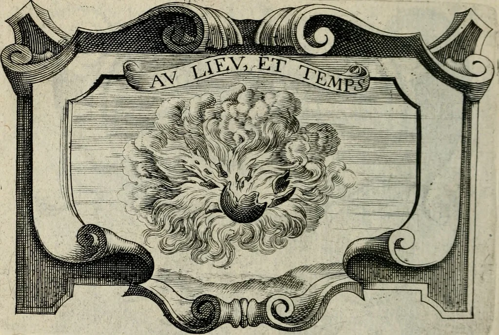 An illustration from De symbolis heroicis, libri IX, 1634, leaf 337